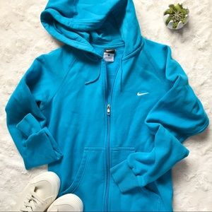 ⬇️$18 {Nike} Blue Full-Zip Hoodie